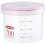 Hemoton 700ML Plastic Sealed Storage Canister Clear Moistureproof Cans Food Storage Containers for Snacks Spice Grain Cereals