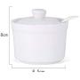 Kitchen Spice Jar Ceramics Seasoning Container Salt Sugar Storage Bottle Kitchen Three Sets Of Chili Condiment Pot,Tza23 One Jar