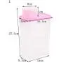 Kitchen grains/legumes storage box Storage jar Plastic Transparent with Lid Seal 3-piece set Food Dispensers