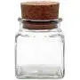 Viva Haushaltswaren 6 Glass Containers 150 ml with Cork Stoppers for Spices, Salt, Gifts, etc and Wooden Spice Scoop, Glass, 120 ml Viva Haushaltswaren 6 Glass Containers 150 ml with Cork Stoppers for Spices, Salt, Gifts, etc and Wooden Spice Scoop, Glass, 120 ml
