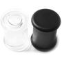 ICCQ Portable Tobacco Storage Container Airtight Herb Stash Jar Spice Smell Proof Case Box