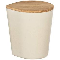 Wenko Derry Storage Jar 0.75 L with Bamboo Lid and Silicone Ring Airtight and Aromatic Capacity 0.75 L