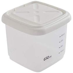 Kitchen Classification Sealed Crisper Plastic Refrigerator Freezer Storage Box Food Storage Box Grain Storage Tank (Size : S)
