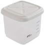 Kitchen Classification Sealed Crisper Plastic Refrigerator Freezer Storage Box Food Storage Box Grain Storage Tank (Size : S)