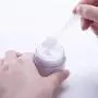 50 STÜCKE Klare Leere Kunststoff Lotion Flasche Wiederbefüllbare Behälter Lagerbehälter für Probenverpackung Dose zur Aufbewahrung von Gesichtscreme, losem Pulver, Eyeliner, Lippenbalsam, Rouge (20g/0.7oz)