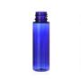 12PCS 30ML / 1oz Empty Plastic Blue Flip Cap Bottle BPA-Free Cobalt Vial Jar Pot Container For Toner Travel Comestic Lotion Makeup Creams Sample Dispensing Shower Gel Water Emollient