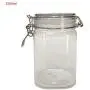 Plastik Rechteckbehälter mit Clipverschluss, 1550 ml, Lebensmittel- Candy-Behälter, Konservierungsbehälter, Küchen-Gewürz-Organizer