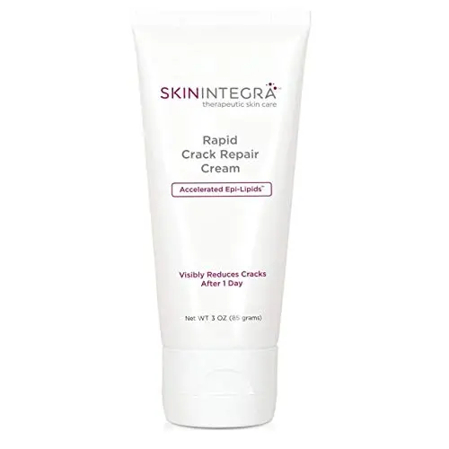 Rapid Crack Repair Urea Cream - Treatment Helps with Cracked Heels and Callused Feet - Smooths and Softens Damaged Irritated Skin in Days - Omega Fatty Acids, Vitamins, Antioxidants (3oz) Rapid Crack Repair Urea Cream - Treatment Helps with Cracked Heels and Callused Feet - Smooths and Softens Damaged Irritated Skin in Days - Omega Fatty Acids, Vitamins, Antioxidants (3oz)