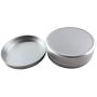 Storage Boxes Bins - 300g Large Size Aluminium Cream Jars 300ml Big Round Tins Container 10oz Dressing Jar With Slip Over - Wall Metal Candy Unicorn Pencil Cover Jar Big Map Box