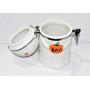 New 8" Ghost Holding a Boo Pumpkin Halloween Ceramic Decorative Air Tight Hinged Canister Storage Jar