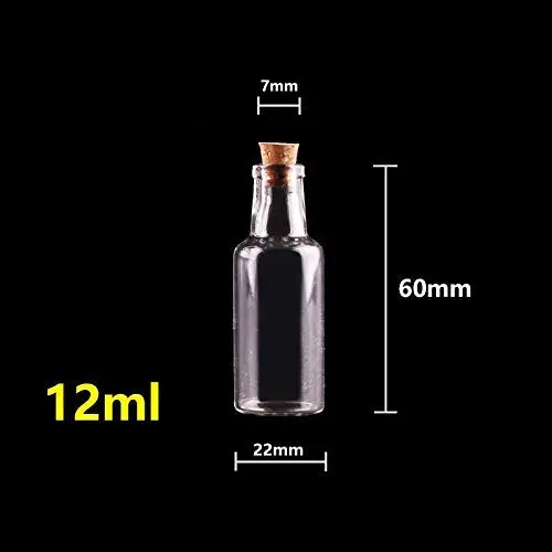 | Storage Bottles & Jars | 24pcs 12ml 15ml 25ml 35ml Small Glass Bottles with Cork Stopper Empty Spice Wish Bottles Jars Gift Crafts Vials | by HUDITOOLS | 1 PCs | Storage Bottles & Jars | 24pcs 12ml 15ml 25ml 35ml Small Glass Bottles with Cork Stopper Empty Spice Wish Bottles Jars Gift Crafts Vials | by HUDITOOLS | 1 PCs