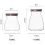 Clear Borosilicate Glass Food Storage Jars Canisters Containers With Airtight Locking Clamp Bamboo Lids,Kitchen Pantry Container With Bamboo Lid Clear Borosilicate Glass Food Storage Jars Canisters Containers With Airtight Locking Clamp Bamboo Lids,Kitchen Pantry Container With Bamboo Lid
