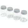 LLDKA Multi-Function Condiment Bottles Seasoning Box Racks Storage Rack Seasoning Kitchen Spice jar Storage Box kit,Gray