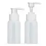 Silicone Lotion Bottles Squeezable Leak Proof Pump Refillable Travel Size Containers Cosmetic Accessories for Shampoo, Conditioner, Lotion, Toiletries, Cream 2 Pack