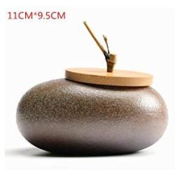 Ceramic tea box dried fruit storage tank sealed bottle tea accessories home sealed cans receive gifts,5