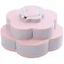 ZOOARTS Magic Enjoy Life-Bloom Snack Box-Best Biscuit Tins Jars (Pink) ZOOARTS Magic Enjoy Life-Bloom Snack Box-Best Biscuit Tins Jars (Pink)