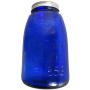 Cobalt Blue Glass Masons Jar