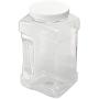 Rubbermaid FG7K2300WHT Square Food Storage Jars, 1-Quart, White