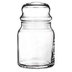 Cristalica Storage jar, glass, 290 ml, glass, modern style, transparent, perfect gift (ARTGLASS powered by