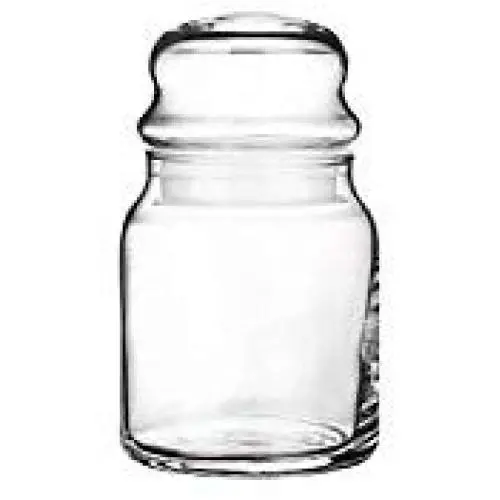Glasbehälter Cristalica, 290 ml, Glas, moderner Stil, transparent, perfektes Geschenk (ARTGLASS-betriebene)