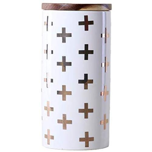 Luftdichte Kugelgläser mit Deckeln für Küche, Rustikaler Wohnkühlschrank, Vorratsorganisation und Lagerung für Tee, Snacks, Zucker, Kaffee, Gewürze, 1L (Farbe: STYLE-1)