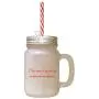 Red Never Let Schooling Interfere Education Frosted Glass Mason Jar With Straw Red Never Let Schooling Interfere Education Frosted Glass Mason Jar With Straw