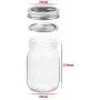 KAMOTA Glasbehälter 12 oz mit Standardverschlüssen und Bändern, ideal für Marmelade, Honig, Hochzeitsschmuck, Duschgeschenke, Babynahrung, DIY Magnet Gewürzbehälter, 20 Stück, 30 weiße Etiketten enthalten