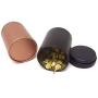 Honbay 3PCS Small Portable Tea Tin Cans Boxes Canisters Containers for Coffee Tea Candy Chinese Wolfberry