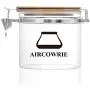 AIRCOWRIE Airtight Canister Food Storage Container For Kitchen Counter Sugar Coffee Cookie Spices Glass Jars With Locking Clamp 500ML 600ML（500ML）