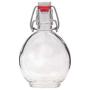 Viva Haushaltswaren 10/Canteen 200 ml Glass Bottles with Swing Tops for Self-Filling incl. Filling Funnel 7 cm