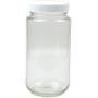 25 oz. Glass Storage Jar with Lid ? (12 Pack) Multipurpose Great Containers for Arts & Craft, Candy, Food Spices & Craft