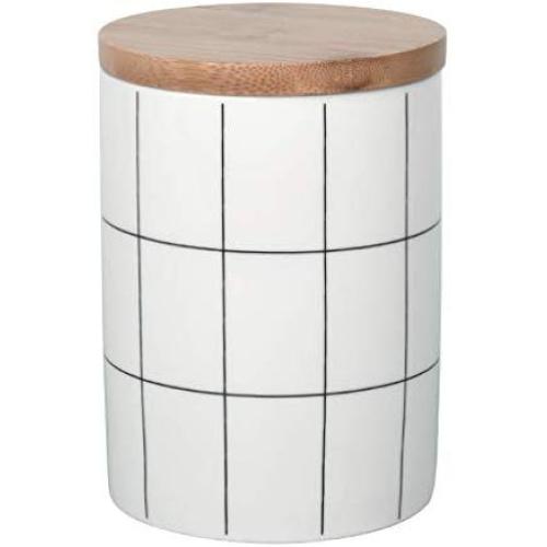 Food Storage Containers with Lids Airtight Bpa Free Large, Ceramic Pottery Cereal Containers Canister Cookie Jar for Kitchen Pantry Organization Candy Bulk, 700mL/900mL (Size : 700mL)
