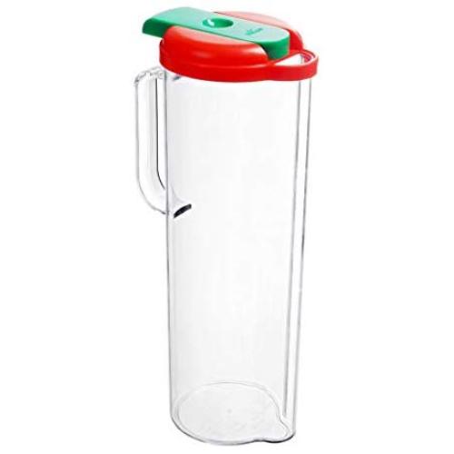 Kitchen Storage Box Food Storage Container - -Plastic Transparent Handle Noodle Jar - Good Sealing -/Temperature Resistance 1.6 L