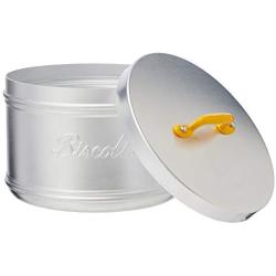 Italo Ottinetti Storage Canister Painted Box Handle Yellow 16 cm, one Size