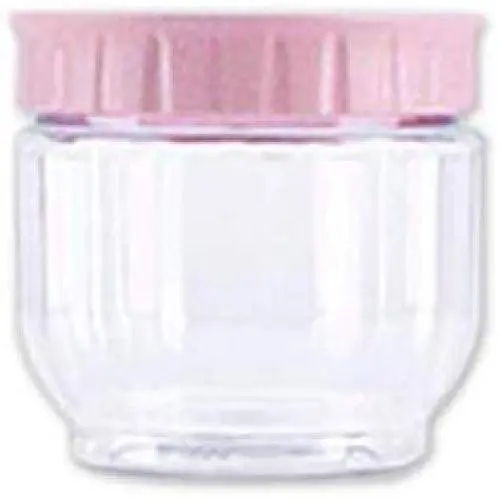 Transparent Plastic Sealed Jar Kitchen Grain Storage Jar Storage Bottle,Pink S Size Transparent Plastic Sealed Jar Kitchen Grain Storage Jar Storage Bottle,Pink S Size