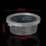 Milue Foam Ball Storage Reusable Container with Lid For 20g Slime Kids Craft Milue Foam Ball Storage Reusable Container with Lid For 20g Slime Kids Craft