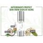 Organic Eye Cream Dark Circles Anti-Aging Moisturizer With Natural Retinol Alternative & Matrixyl. Brightening Treatment Reduces Puffiness, Under Eye Bags, Wrinkles & Fine Lines. LuxeOrganix (1 OZ)