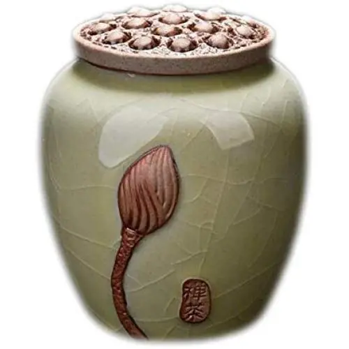 Schöne Keramik-Aufbewahrungsgläser/Teetassen – East Majik Set, 2er-Set, ideal für Geschäftsreisen oder als Geschenk.