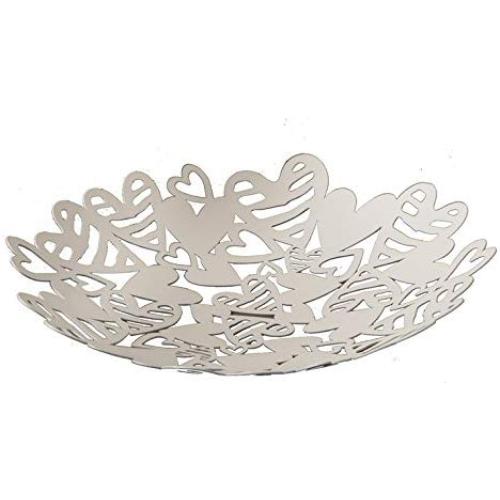 Brandani Batticuore Fruit Basket Metal, One Size