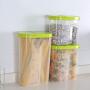 Kitchen Storage Box Food Storage Container 3 Piece Set Buckle Sealed Plastic Bottle Jar Refrigerator Food Storage Tank Moisture