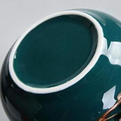 New Floral Tea Storage Jar Hand Painted Seal Chinese Style Caddy Teaware Accessories Vintage Canister Coffee Beans Caddies,6