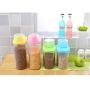 Multi-grain storage tank/kitchen food storage box/plastic food cans grain storage tank 4 sets
