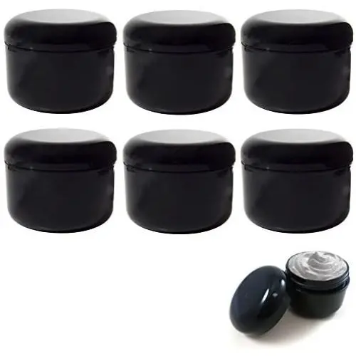 Bouteilles Plastiques 6X, Conteneurs Échantillons Cosmétiques, Pot Crème, Pot pour Lotion Double Mur, 45 ml Bouteilles Plastiques 6X, Conteneurs Échantillons Cosmétiques, Pot Crème, Pot pour Lotion Double Mur, 45 ml