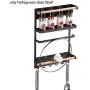 Magnetic Fridge Organizer Kitchen Rack with Paper Towel Holder Rustproof Spice Jars Rack Heavy-duty Refrigerator Storage Shelf Magnetic Fridge Organizer Kitchen Rack with Paper Towel Holder Rustproof Spice Jars Rack Heavy-duty Refrigerator Storage Shelf