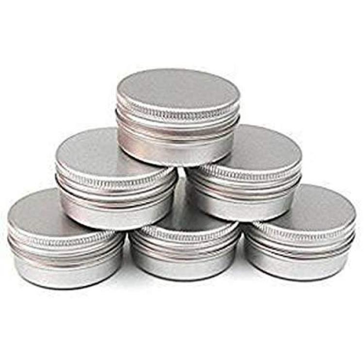 LIYAR 8 Ounce Aluminum Metal Tin 14 Pack Metal Containers Round Candle Jars  Bulk Empty Cans with Screw Lid for Candles, Arts & Crafts,Storage &  More (Pastel Orange)