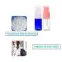 12PCS 10ML/0.34oz Portable Empty Refillable Plastic Lotion Pump Bottle Vial Jars with Press Pump Head Cosmetic Sample Travel Packing Storage Container for Emulsion Face Cream Shampoo Gel Emulsion