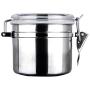 Stainless Steel Sealed Jar Airtight Canister Kitchen Coffee Sugar Tea Beans Storage Bottles 2.95 inch