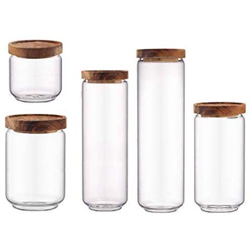 Contenant de Rangement WANGLXST, Pot de Rangement, Réutilisable, Hermétique, Vintage, Idéal pour Votre Placard, Garde les Aliments Frais, Durable, Transparent Contenant de Rangement WANGLXST, Pot de Rangement, Réutilisable, Hermétique, Vintage, Idéal pour Votre Placard, Garde les Aliments Frais, Durable, Transparent