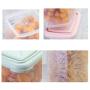 Transparent Plastic Kitchen Refrigerator Food Grain Storage Container Seal Milk Powder Nut Convenient Vacuum Storage Box 1800ML Food Dispensers