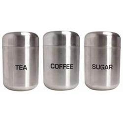 CPD Stainless Steel Kitchen Canister, Set of 3